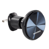 WAYME Support magnétique pour grille d'aération voiture avec chargeur inductif 15 W