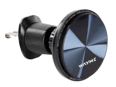 WAYME Support magnétique pour grille d'aération voiture avec chargeur inductif 15 W