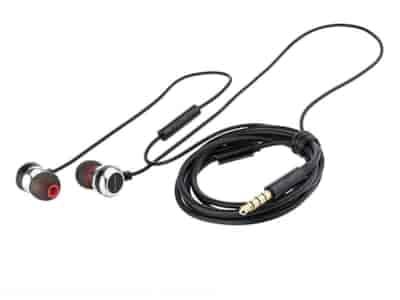 WAYME Écouteurs intra auriculaires avec microphone, prise AUX 3,5 mm
