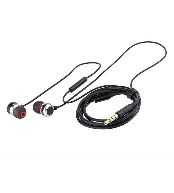 WAYME Écouteurs intra auriculaires avec microphone, prise AUX 3,5 mm