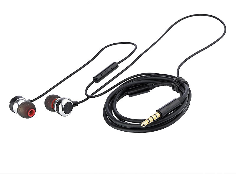 Wired earphones  with microphone, AUX 3.5 mm plug