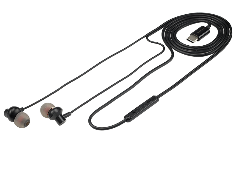 WAYME Earphones with microphone, USB-C plug