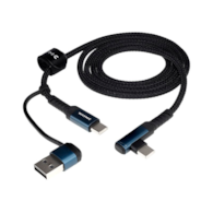 WAYME Kabel do ładowania i synchronizacji, w oplocie z mikrofibry, 100 cm, USB / C > USB-C 90°, max 60W
