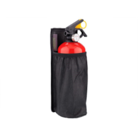 1kg fire extinguisher pocket with hook-and-loop strap, polyester