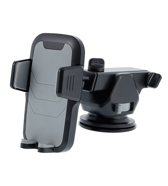 Universal holder with suction cup and telescopic arm