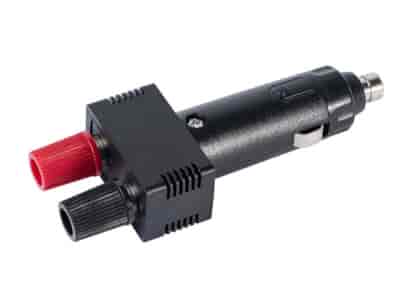 Car cigarette lighter plug with quick connectors