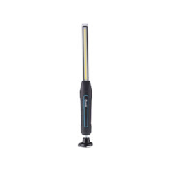 Lampa warsztatowa super cienka, 10W 800 lm COB LED + 3W 200 lm LED, akumulatorowa, IK08, IP67, z magnesem