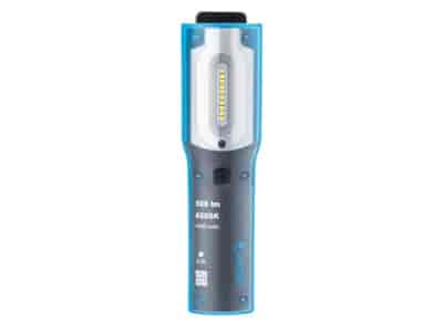 Lampa warsztatowa 10x 0.5W Super White SMD LED 500 lm + 1W LED 150 lm, akumulatorowa, IK07, IP54, z zaczepem i magnesem