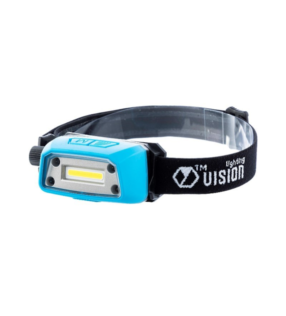 Lampa czołowa 5W COB LED, akumulatorowa, 350 lm, IK07, IP67 z włącznikiem na czujnik ruchu