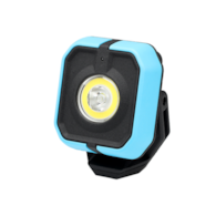 Lampa warsztatowa 10W COB LED, 1000 lm + 3W LED 350 lm, akumulatorowa