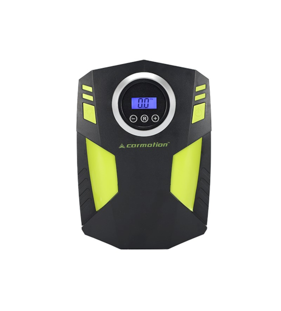Compresseur d'air DC 12 V, 150 PSI, automatique avec manomètre numérique, 4 adaptateurs