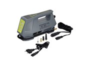 Kompresor powietrza DC 12V, AC 230V 10 BAR, automatyczny z cyfrowym ciśnieniomierzem i latarką LED