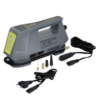 Kompresor powietrza DC 12V, AC 230V 10 BAR, automatyczny z cyfrowym ciśnieniomierzem i latarką LED