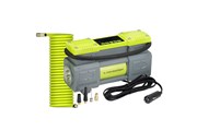 Kompresor powietrza dwutłokowy 12V, 10 BAR, automatyczny, 4 adaptery