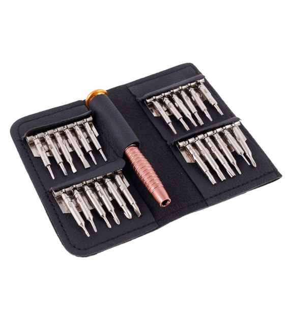 Jeu de tournevis de précision, 25 pcs