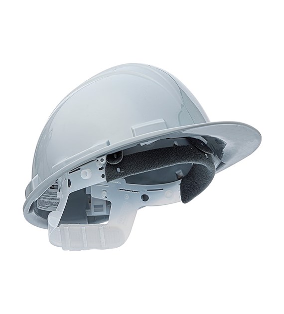 Protective helmet HDPE, adjustable 53-63 cm, gray