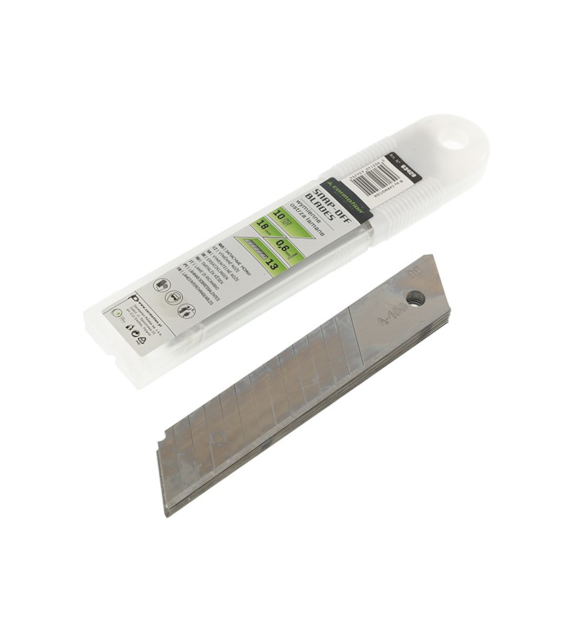Lames de rechange cassables, 18 mm, 10 pcs