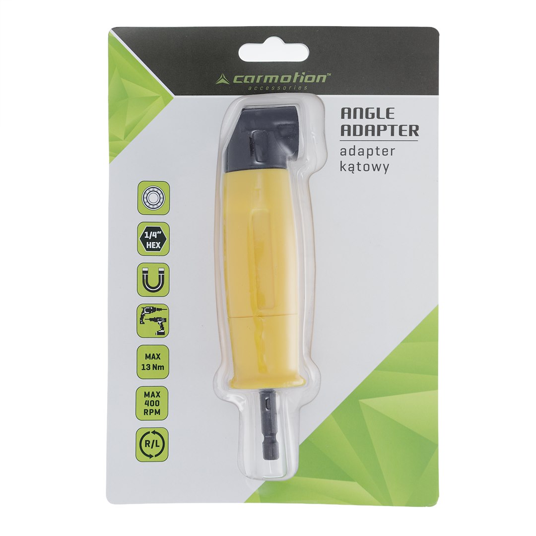 Adapter kątowy do wkrętarki, 1/4" HEX