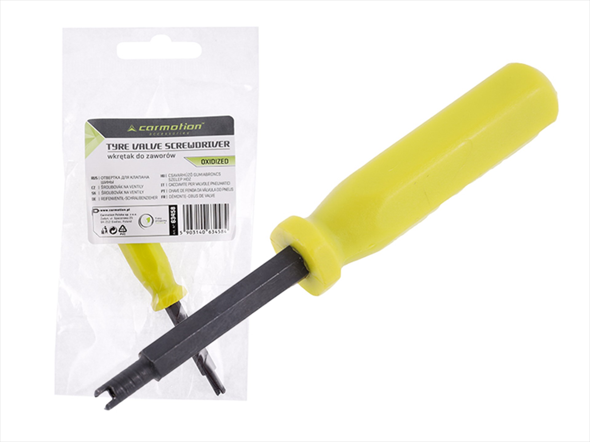 Oxidized valve screwdriver