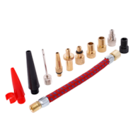 Jeu d'adaptateurs de gonflage, 11 pcs