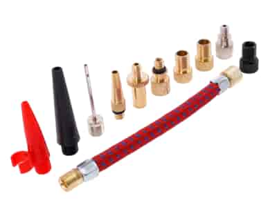 Jeu d'adaptateurs de gonflage, 11 pcs