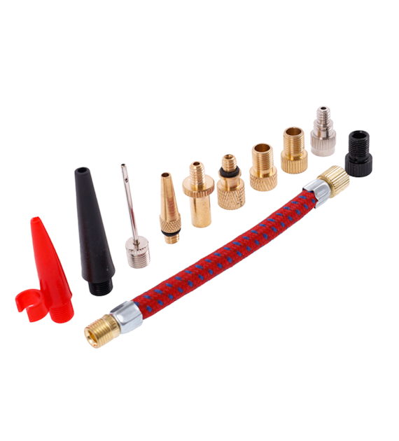 Jeu d'adaptateurs de gonflage, 11 pcs