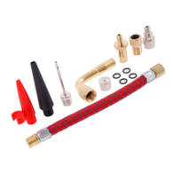 Jeu d'adaptateurs de gonflage, 12 pcs