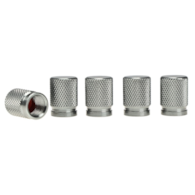 Bouchons de valve en aluminium, 5 pcs, couleur bronze autrichien