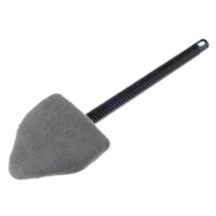Microfiber window cleaner, triangular, 38 cm handle