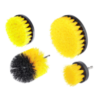Drill brush set, 4 pcs