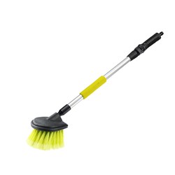 Brosse à flux de 12x11 cm avec manche de 50 cm et valve