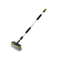 Szczotka przepływowa 20 cm / 8  z teleskopowym kijem 80 - 130 cm