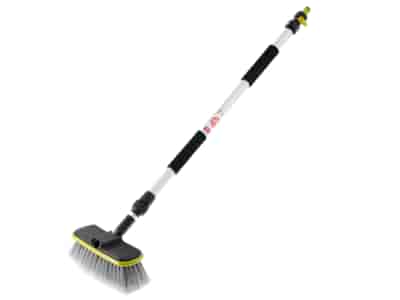Szczotka przepływowa 20 cm / 8  z teleskopowym kijem 80 - 130 cm