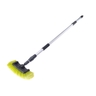 Brosse à flux 4 plans 30 cm /12   avec manche télescopique de 150 - 250 cm