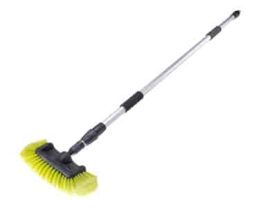 Vierblatt-Strömungsbürste 30 cm / 12  mit Teleskopstiel 150 - 250 cm