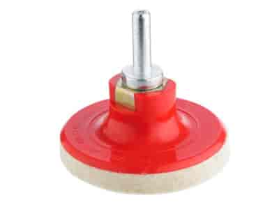 Feutre de polissage, diam.75mm x 5mm, adaptateur M14