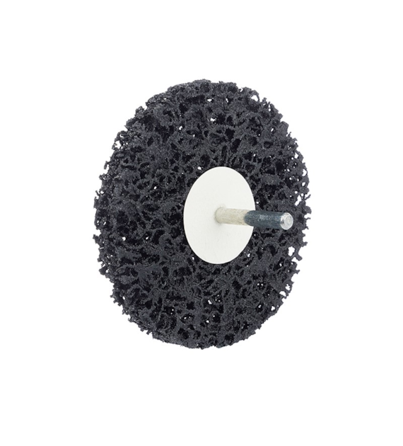 Dysk trzpieniowy z włókniny do usuwania rdzy, FI 100 mm x 15 mm