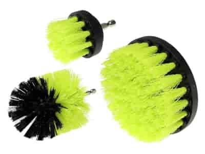 Drill brush set, 3 pcs