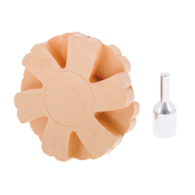 Disque gomme pour adhésifs, diam. 90 mm, dentelé, filetage M8