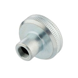 Adapter do napełniania butli turystycznej, ocynkowany, gwint G 3/8 