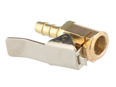Wheel inflation nozzle for 6 mm hose, brass