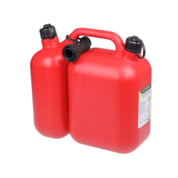 Kanister dwukomorowy na paliwo / olej, 5 + 2.5L