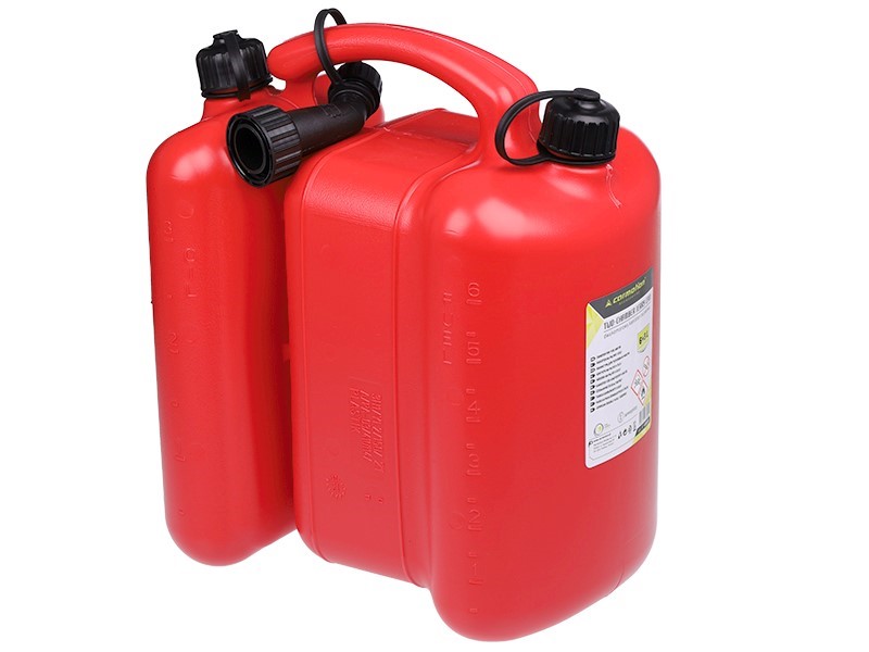 Two-chamber fuel/oil jerrycan, 6+ 3L