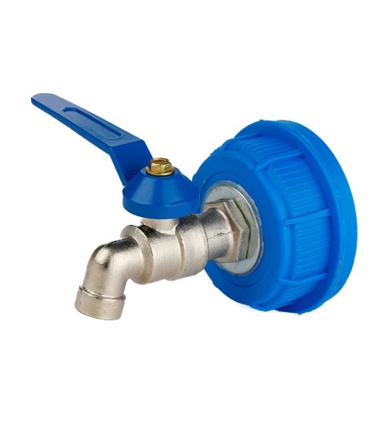 Screw 51 mm with 1/2   blue tap 