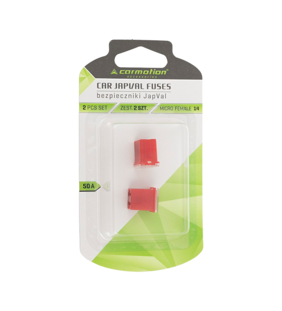 Fusibles JAPVAL MICRO FEMELLE 14, 50A 2 pcs