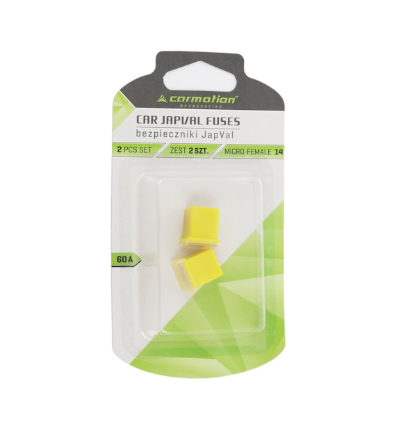 Fusibles JAPVAL MICRO FEMELLE 14, 60A 2 pcs