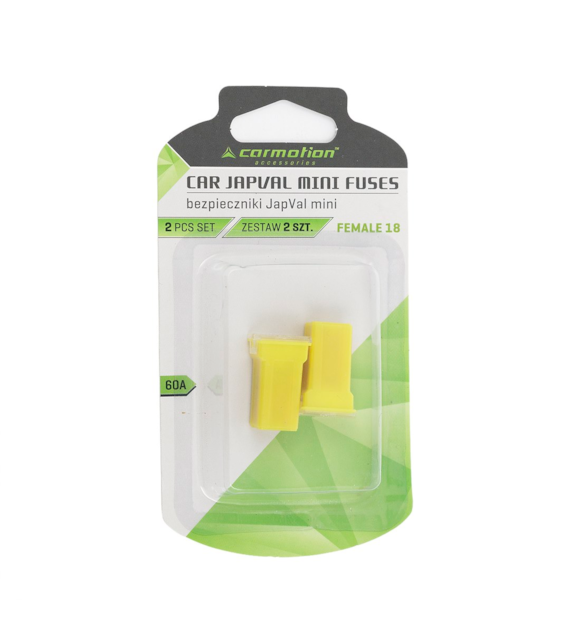 Fusibles JAPVAL MINI FEMELLE 14, 60A, 2 pcs