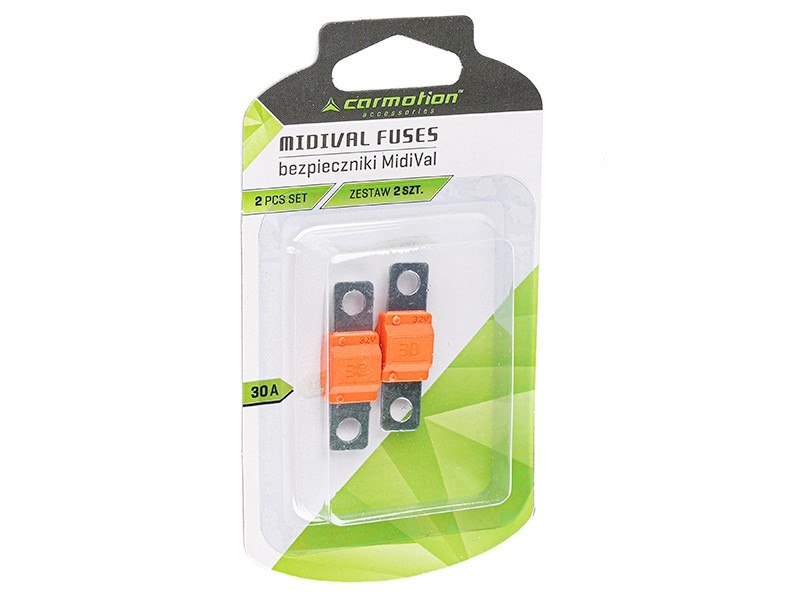 Fusibles MIDIVAL, 30A, 2 pcs