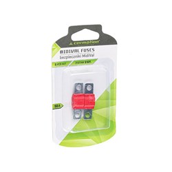 Bezpieczniki MIDIVAL, 50A, 2 szt.