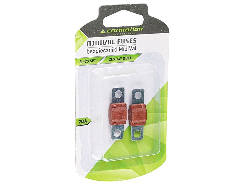 Fusibles MIDIVAL, 70A, 2 pcs